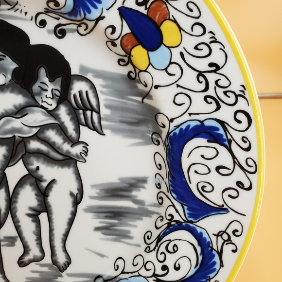 Vintage Mid-Century Decorative Plate PORVASAL 090/1 Made in Spain. (46)** - Picture 7 of 14